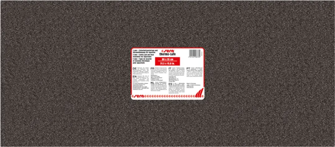 Sera Thermo-Safe 80x35cm - 100g - Zwart
