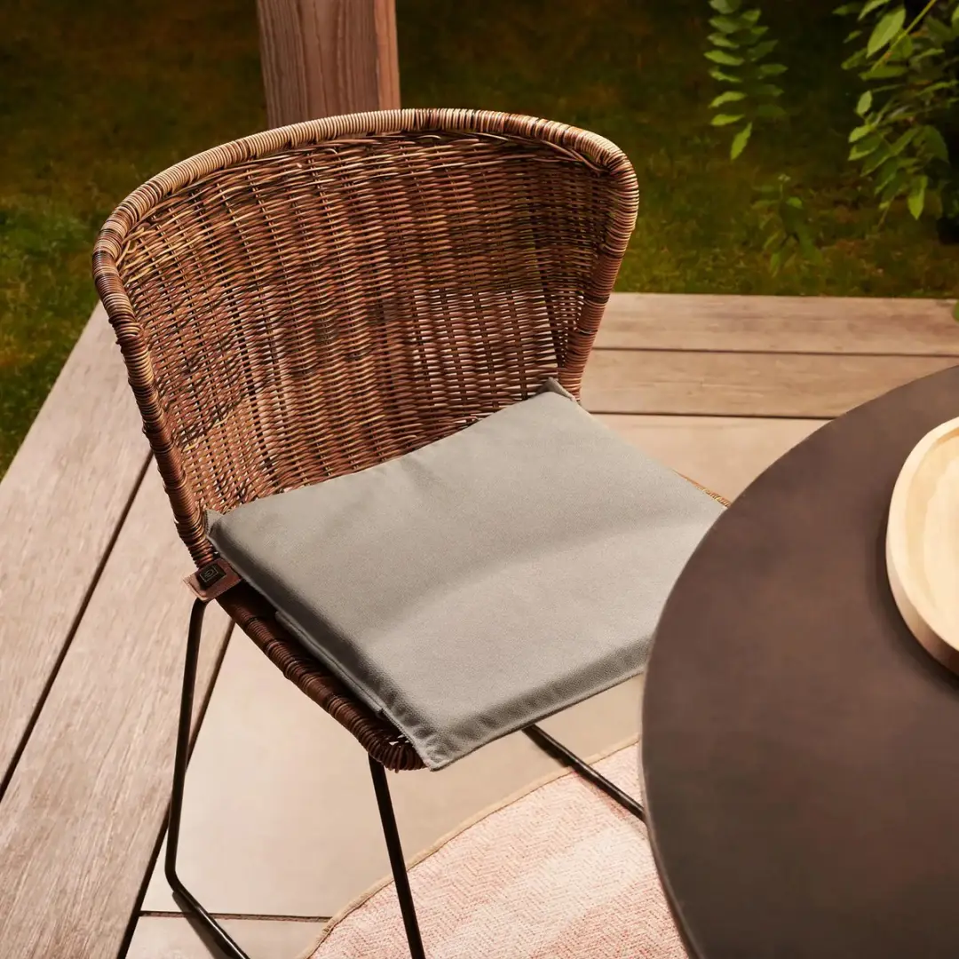 Duux Mellow DXLV50 Verwarmd Zitkussen - 40x40cm - Grijs