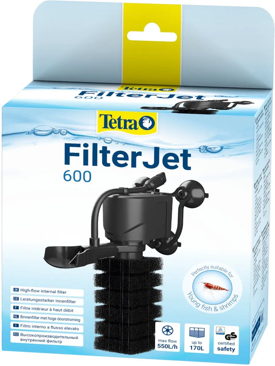 Tetra FilterJet Binnenfilter 600L/u - 170L