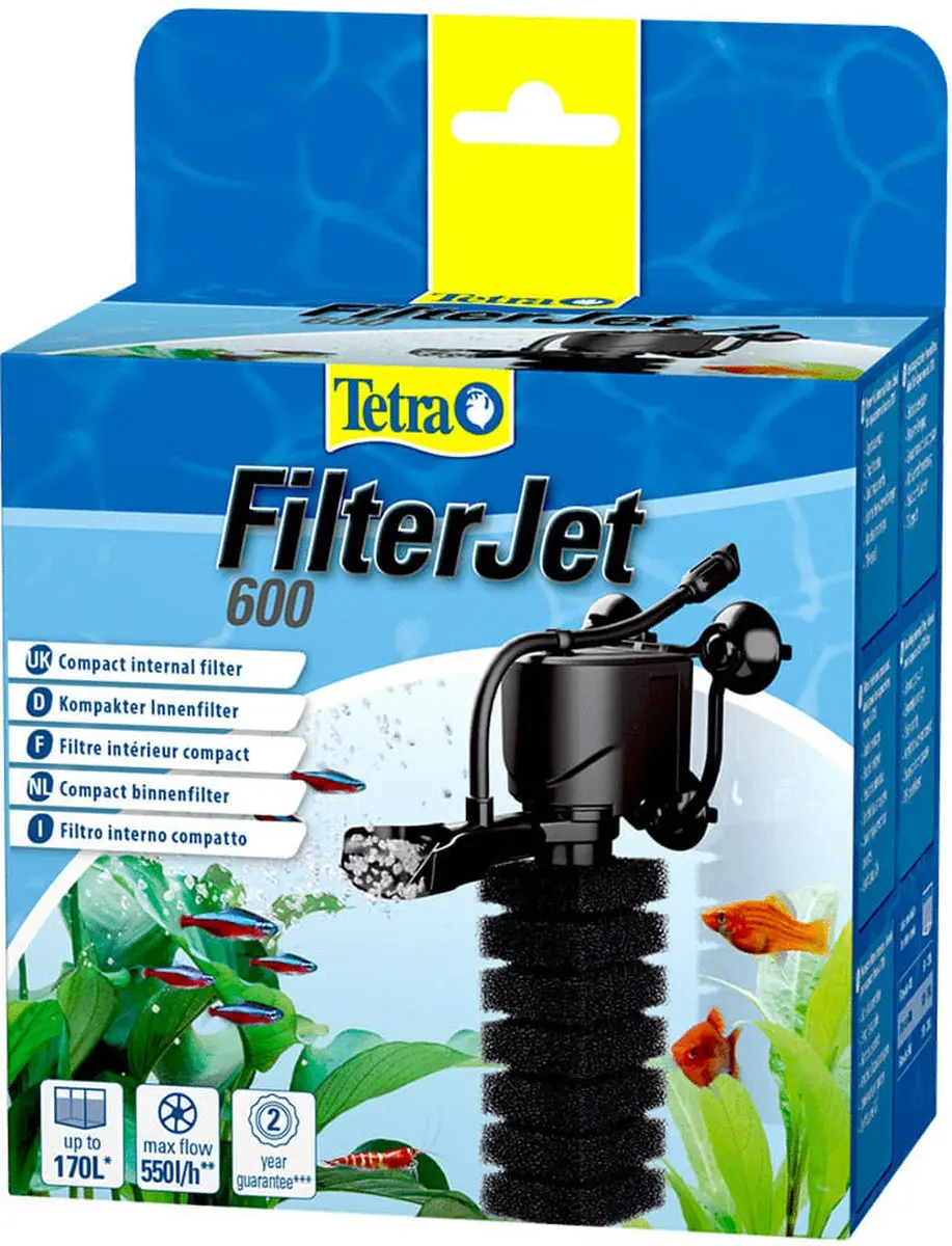 Tetra FilterJet Binnenfilter 600L/u - 170L - afbeelding 6 van 6