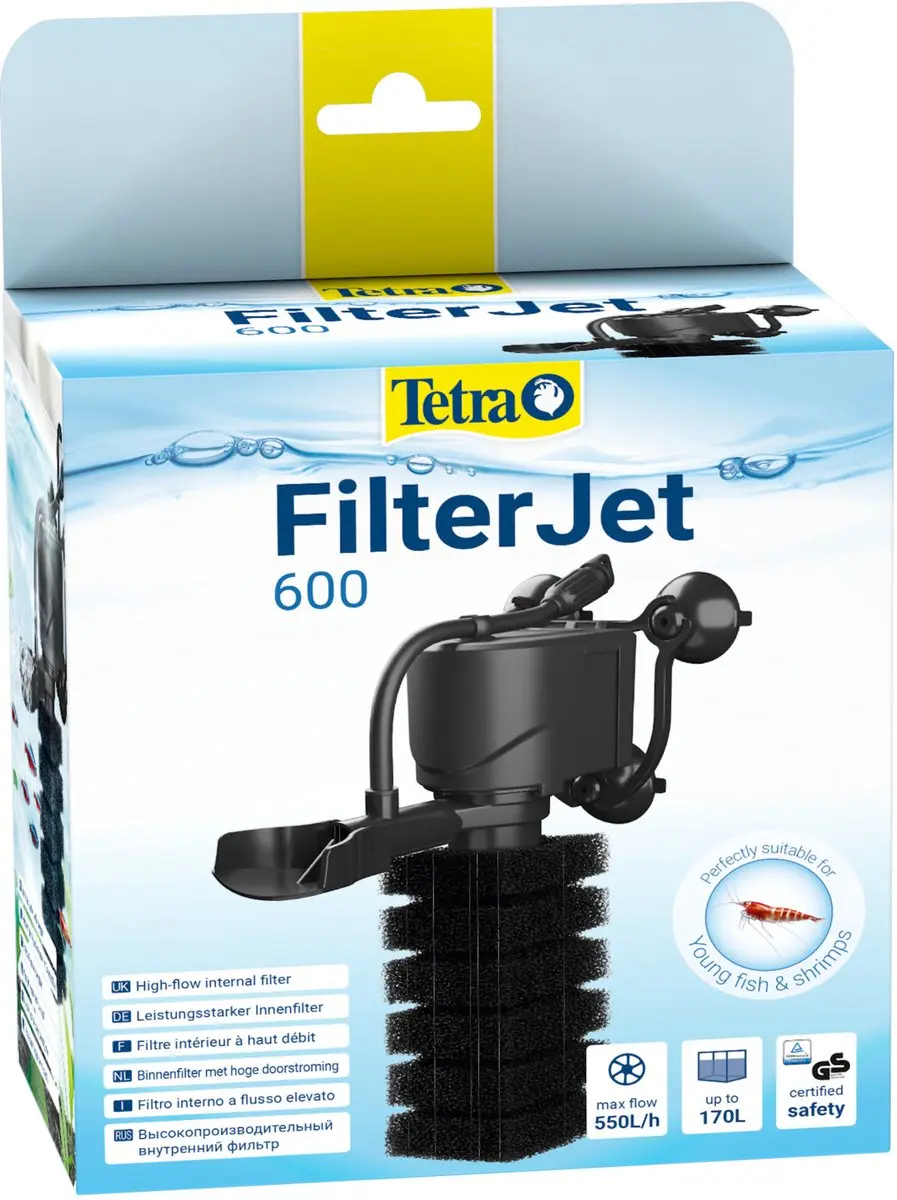 Tetra FilterJet Binnenfilter 600L/u - 170L