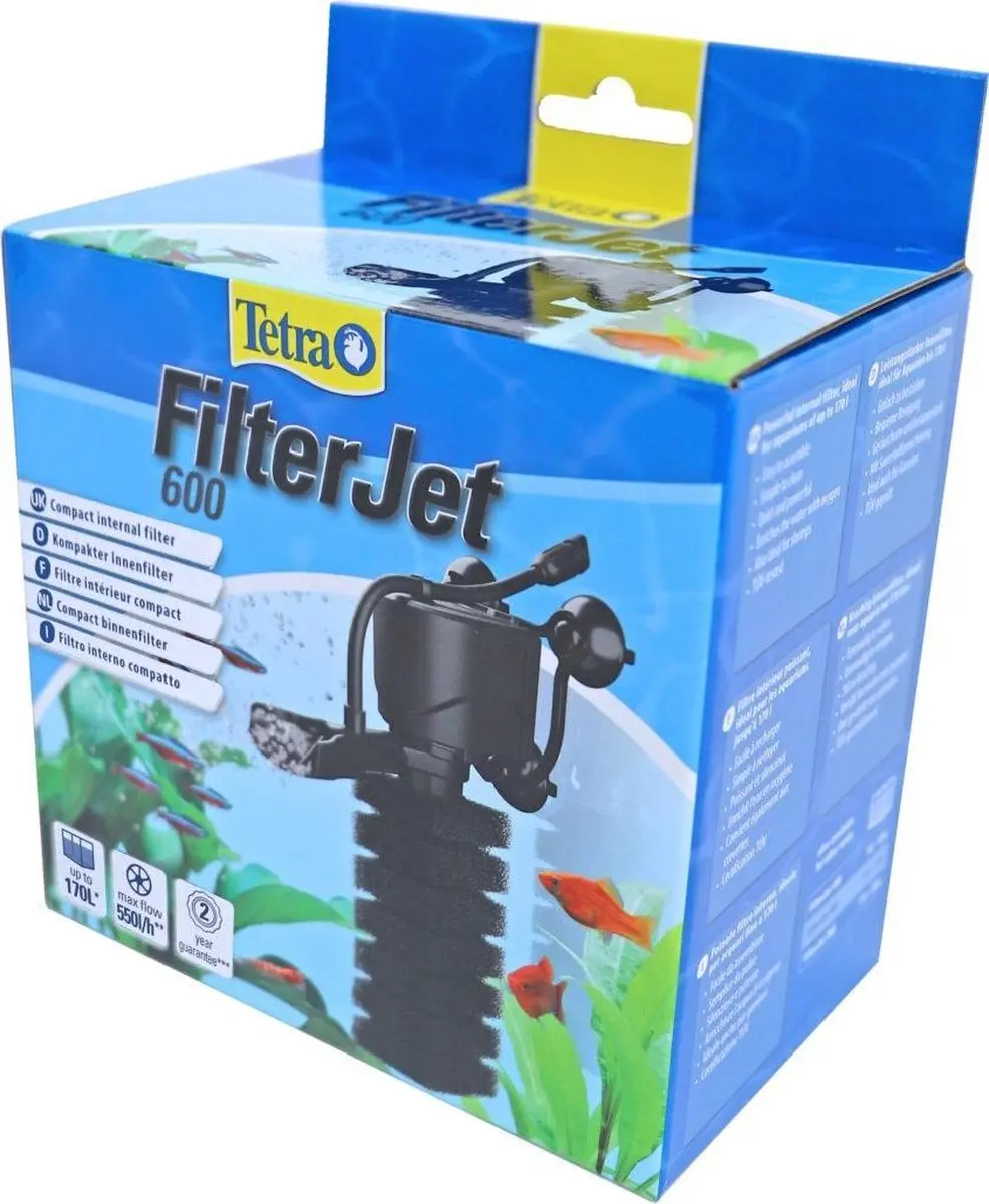Tetra FilterJet Binnenfilter 600L/u - 170L