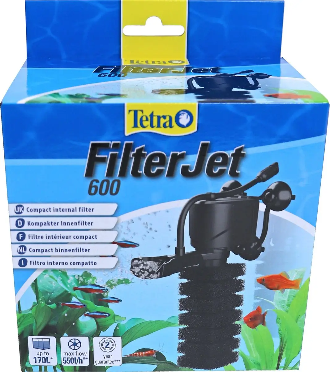 Tetra FilterJet Binnenfilter 600L/u
