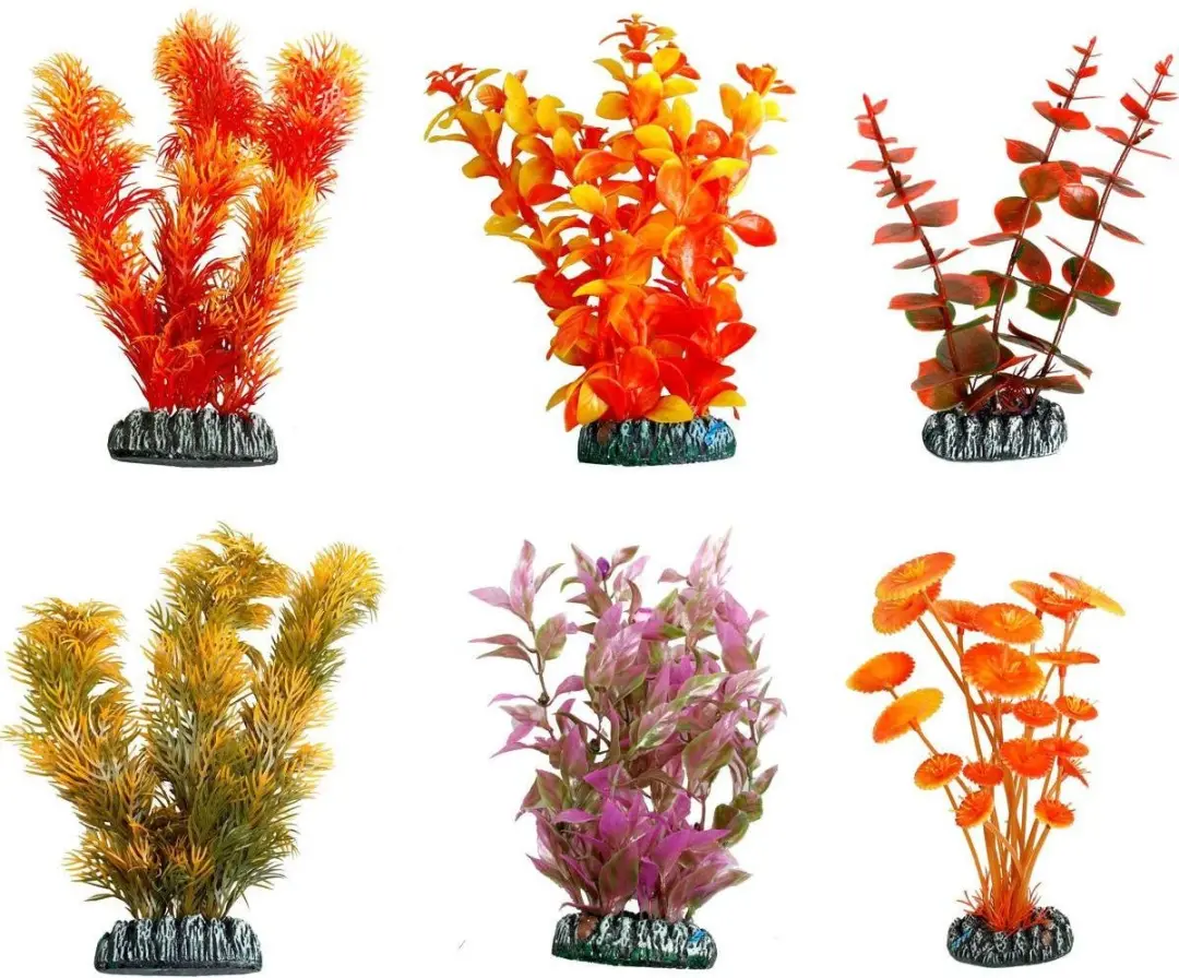 Flamingo Aquariumplant Plastic Cuba 12cm