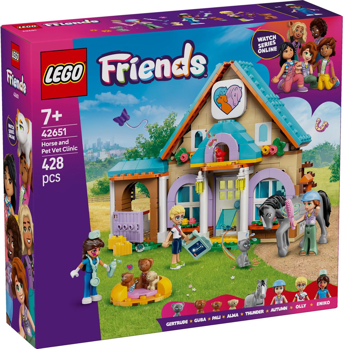 LEGO Friends Dierenkliniek voor paarden en huisdieren Bouwpakket - 42651