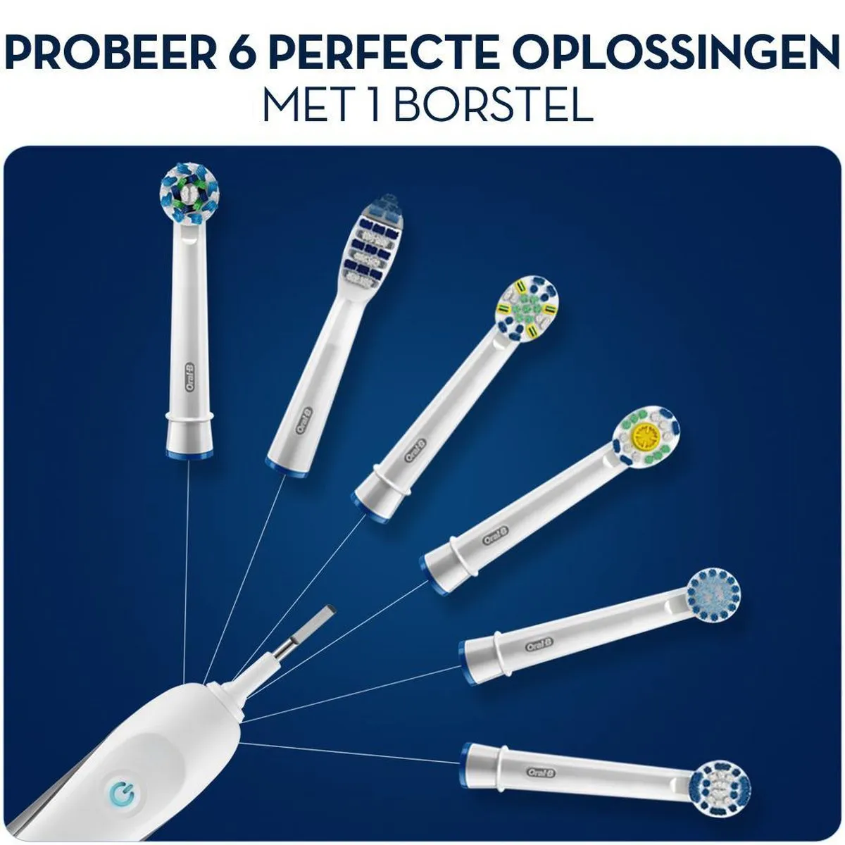Oral-B 3D White Opzetborstels - 12 Stuks