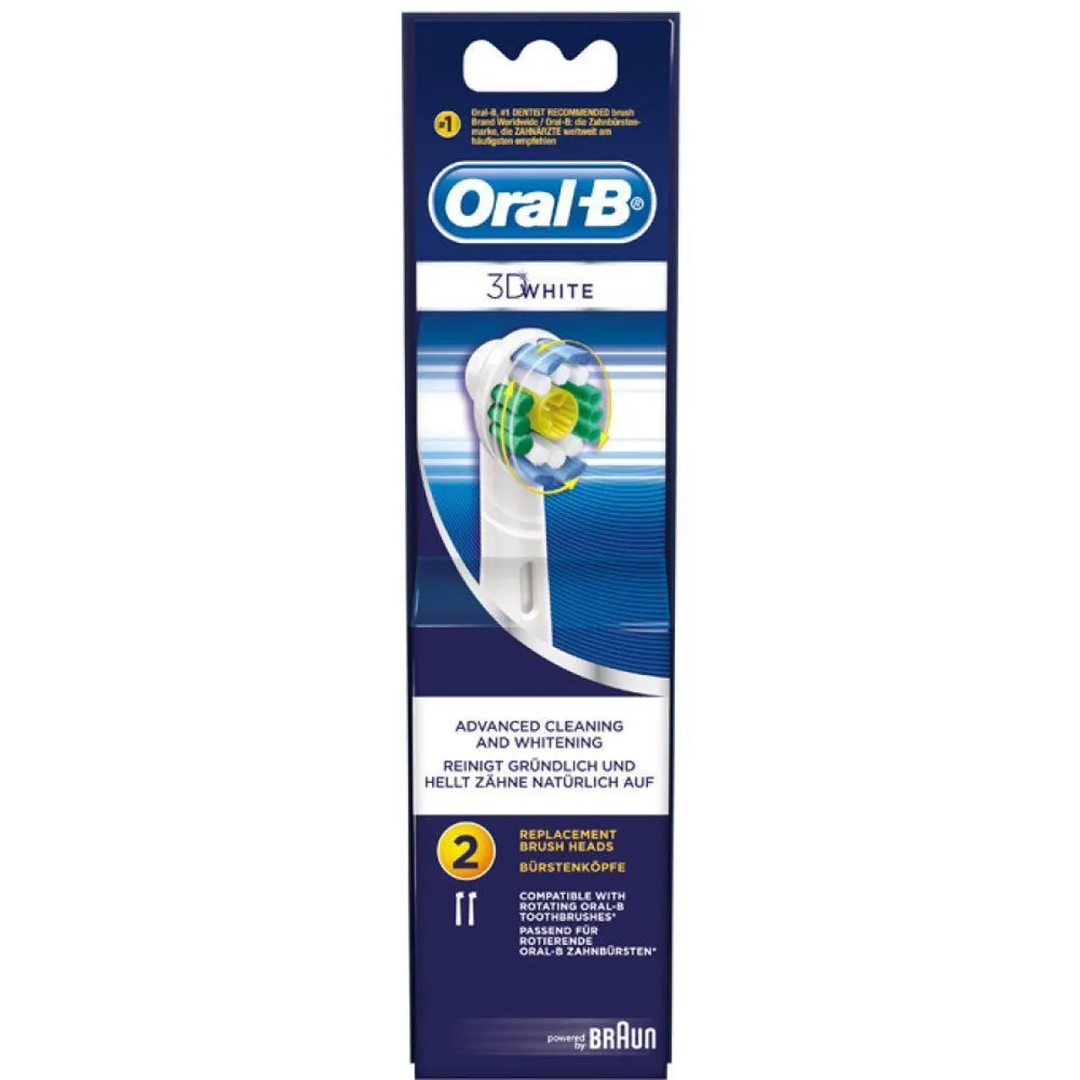 Oral-B 3D White Opzetborstels - 12 Stuks - afbeelding 6 van 6