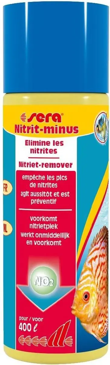 Sera Nitrit minus 100ml - Aquariumwater 400L