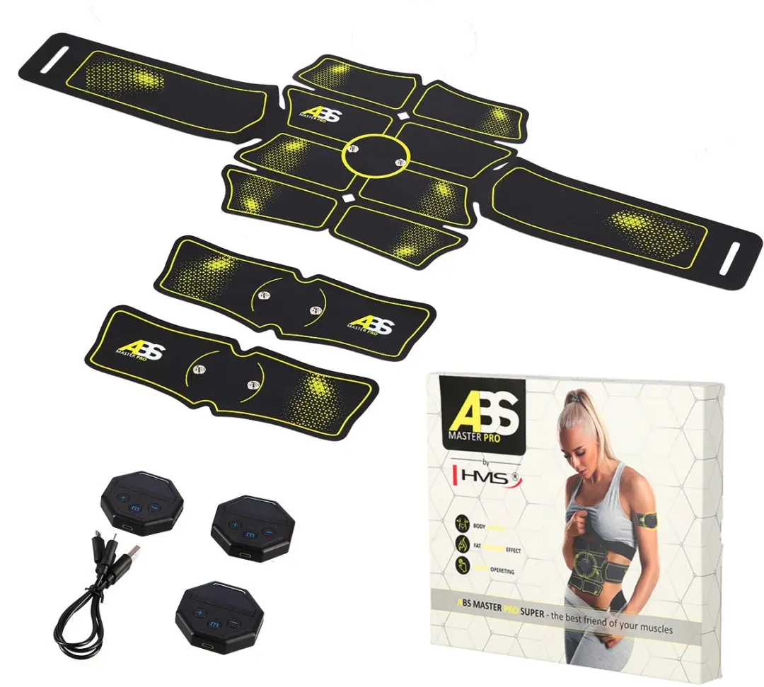 HMS ABS Master Pro Spierstimulator - Zwart