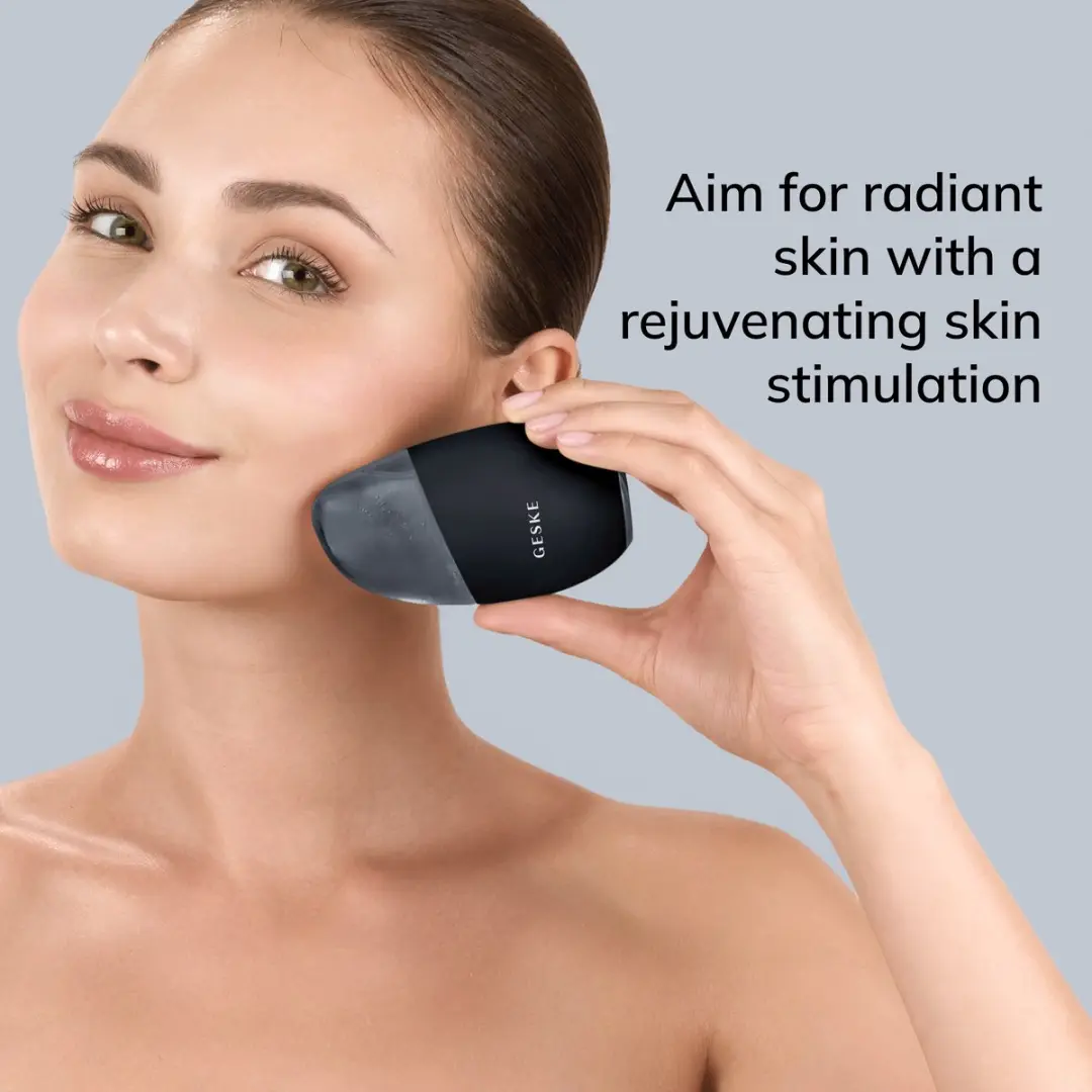 GESKE GK000700BK01 SmartApp Oog & Gezichtsmassager 7-in-1 - Zwart