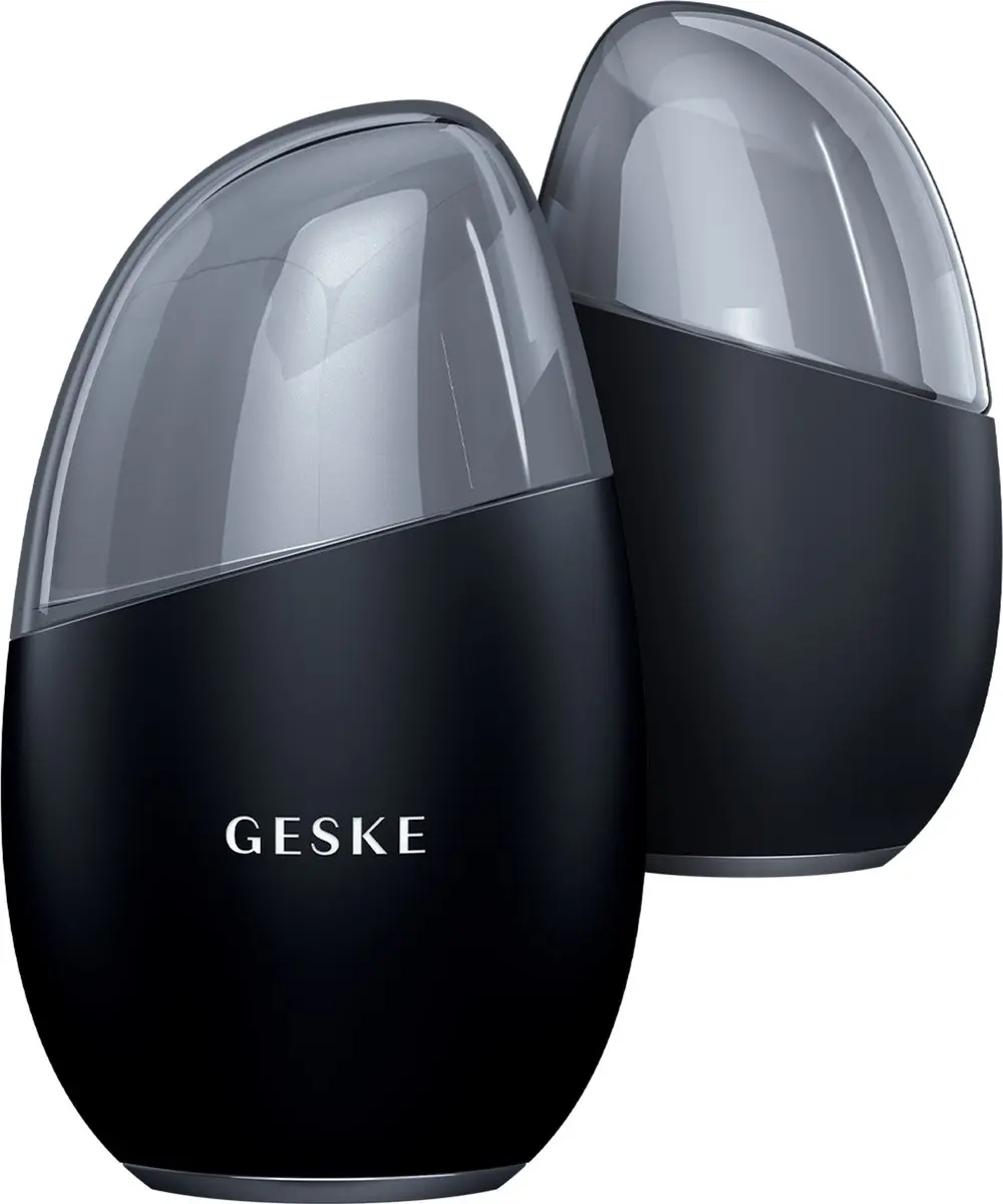 GESKE GK000700BK01 SmartApp Oog & Gezichtsmassager 7-in-1 - Zwart - afbeelding 6 van 6