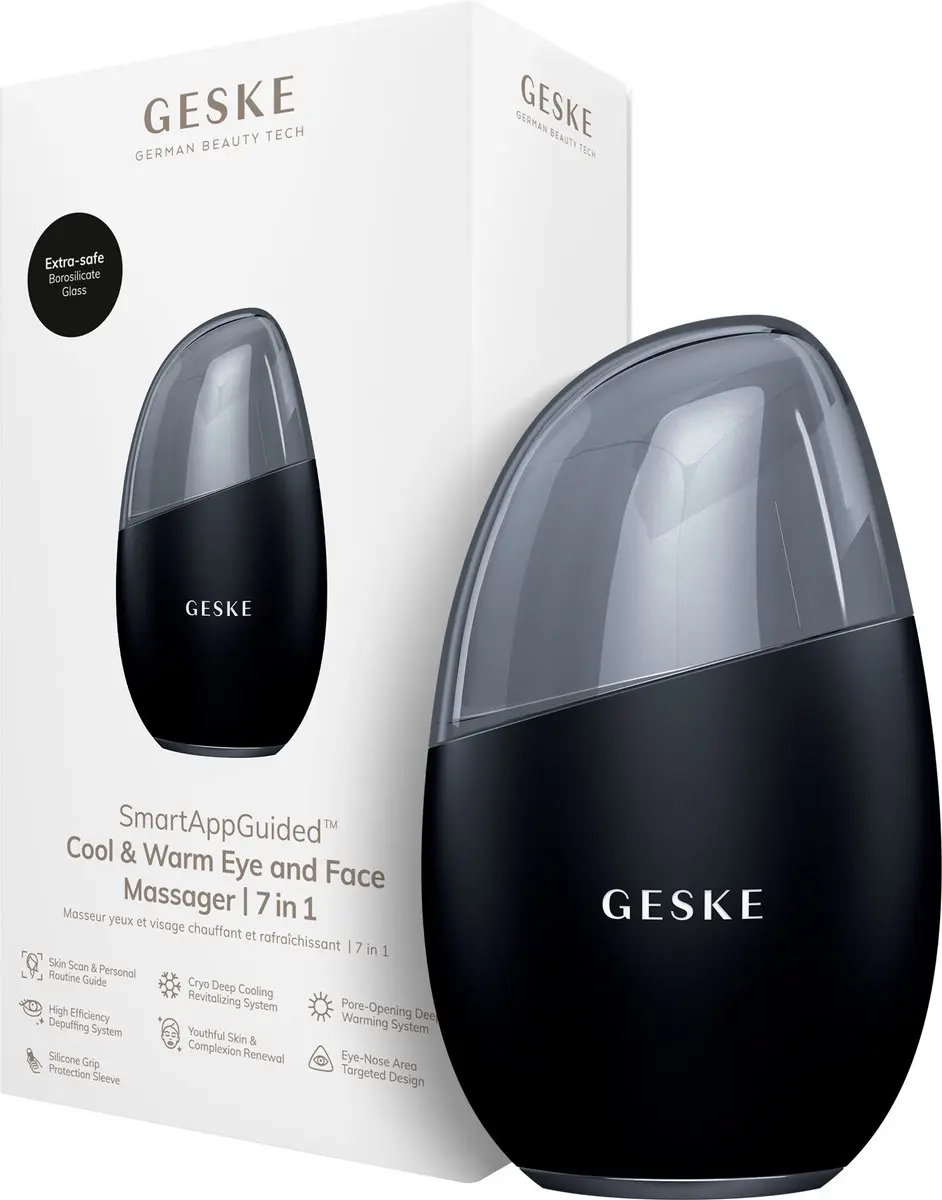 GESKE GK000700BK01 SmartApp Oog & Gezichtsmassager 7-in-1