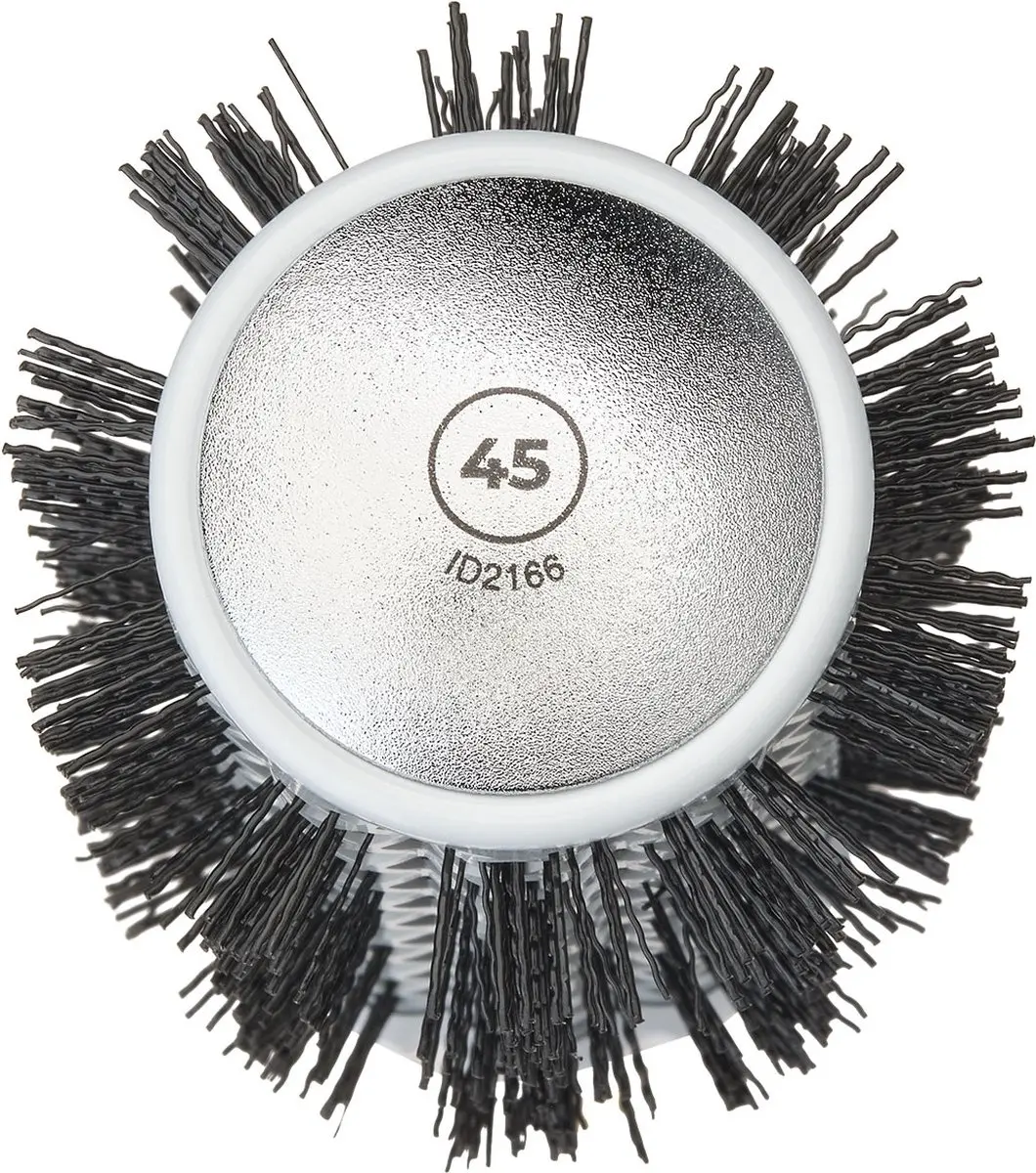 Olivia Garden Blowout Grip Wavy Haarborstel 45mm - Wit