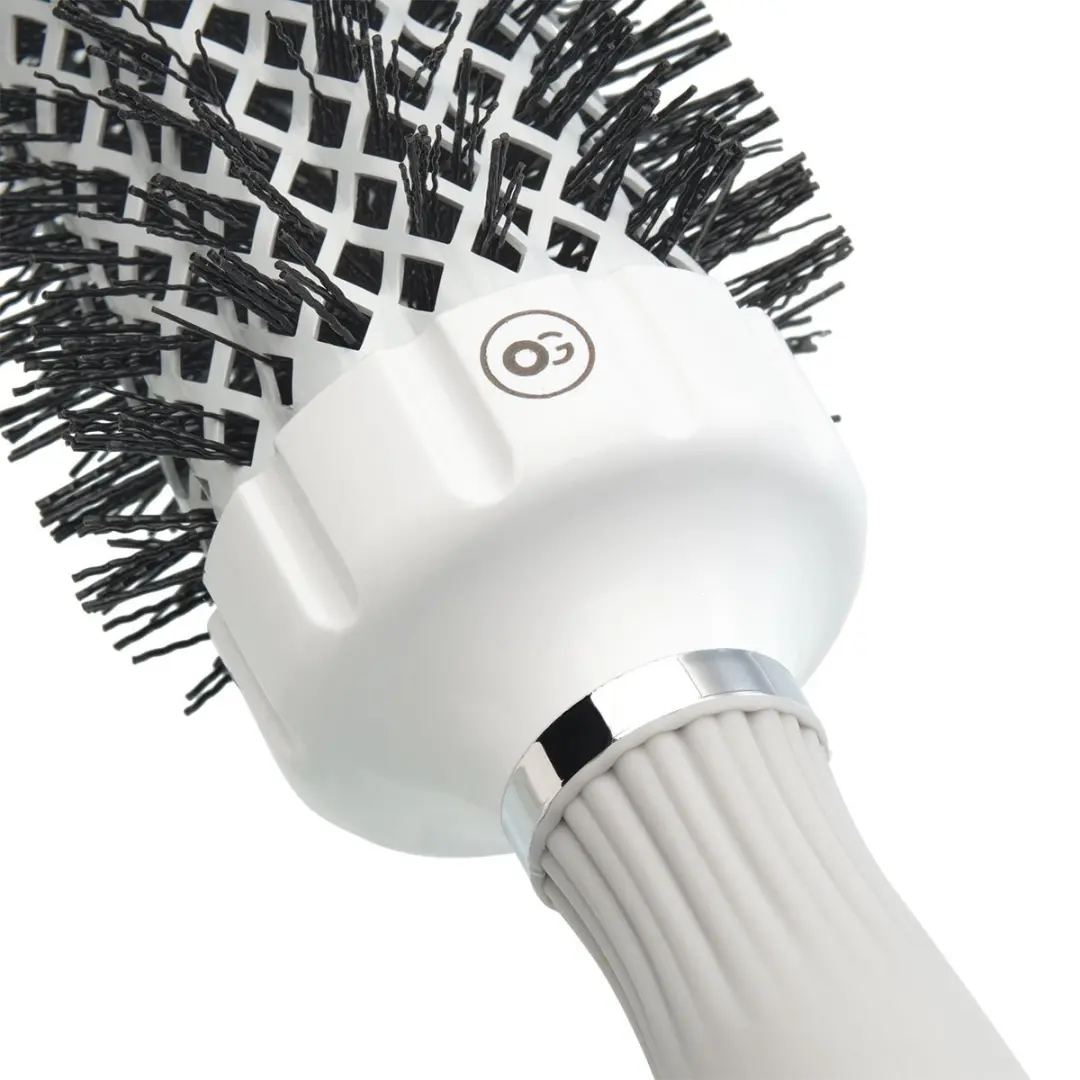 Olivia Garden Blowout Grip Wavy Haarborstel 45mm - Wit