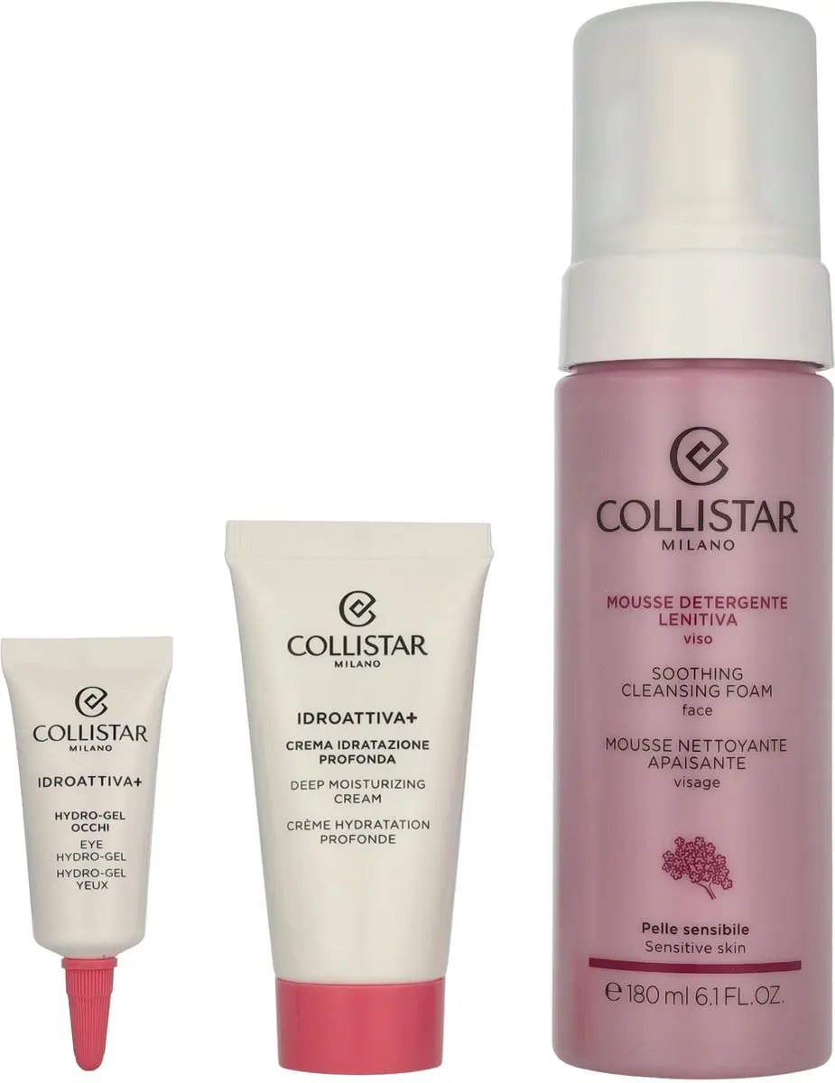 Collistar Idroattiva+ Xmas Gift Set - 3 Stuks - 210ml