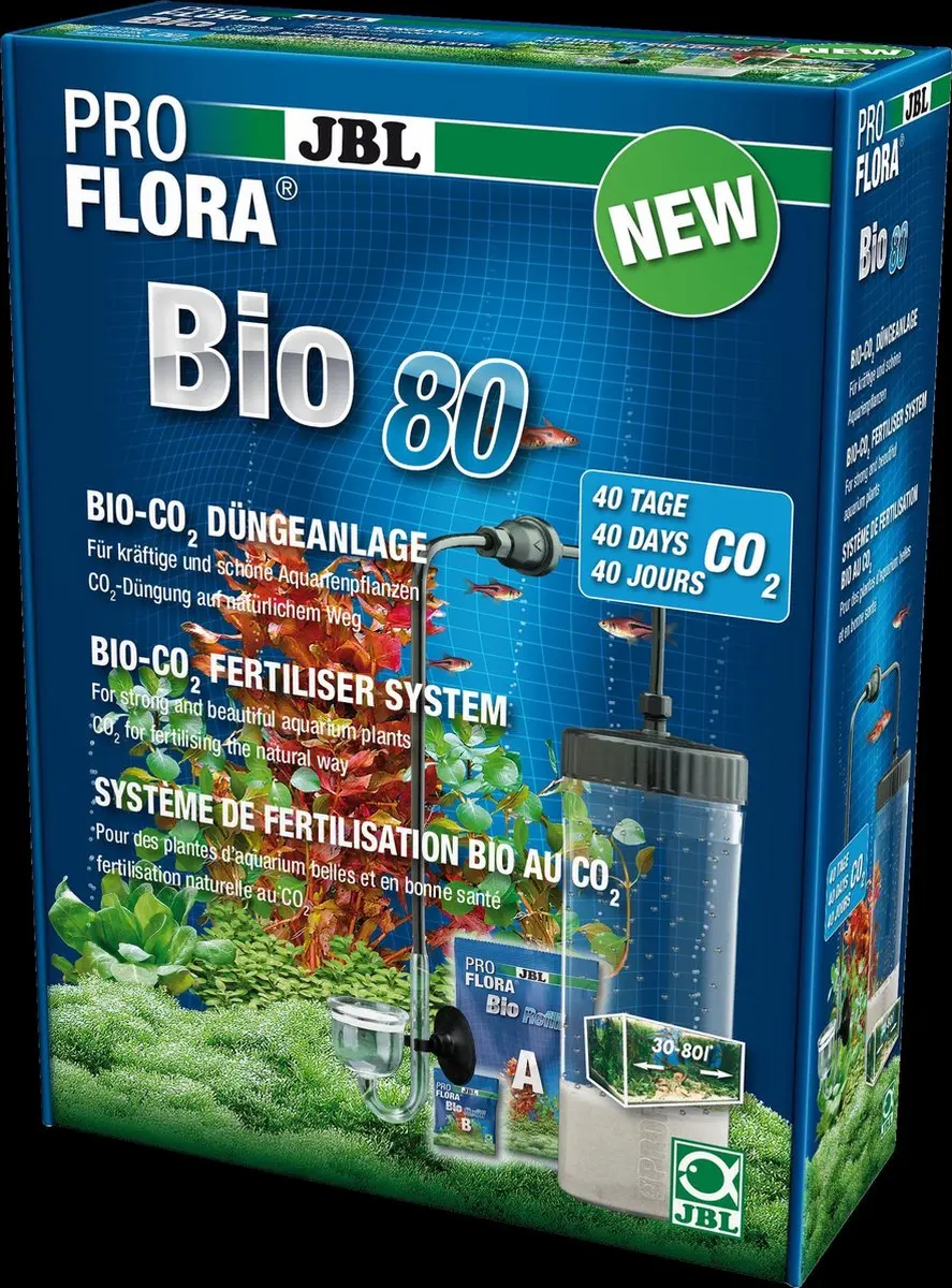 JBL ProFlora bio80 CO₂ Biobak