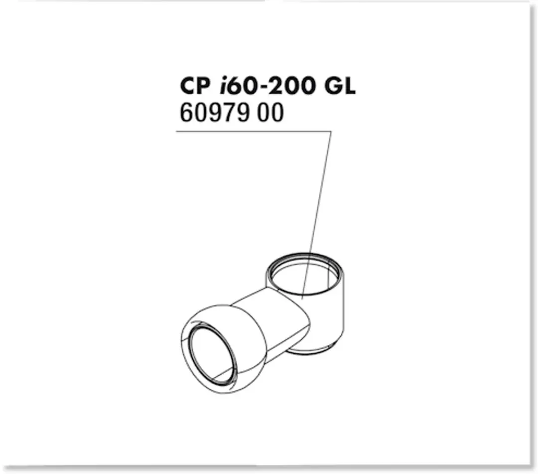 JBL CristalProfi i_gl Waterafvoerbuis