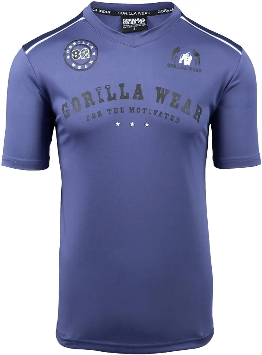 Gorilla Wear Baltimore T-shirt - M - Blauw - afbeelding 6 van 6