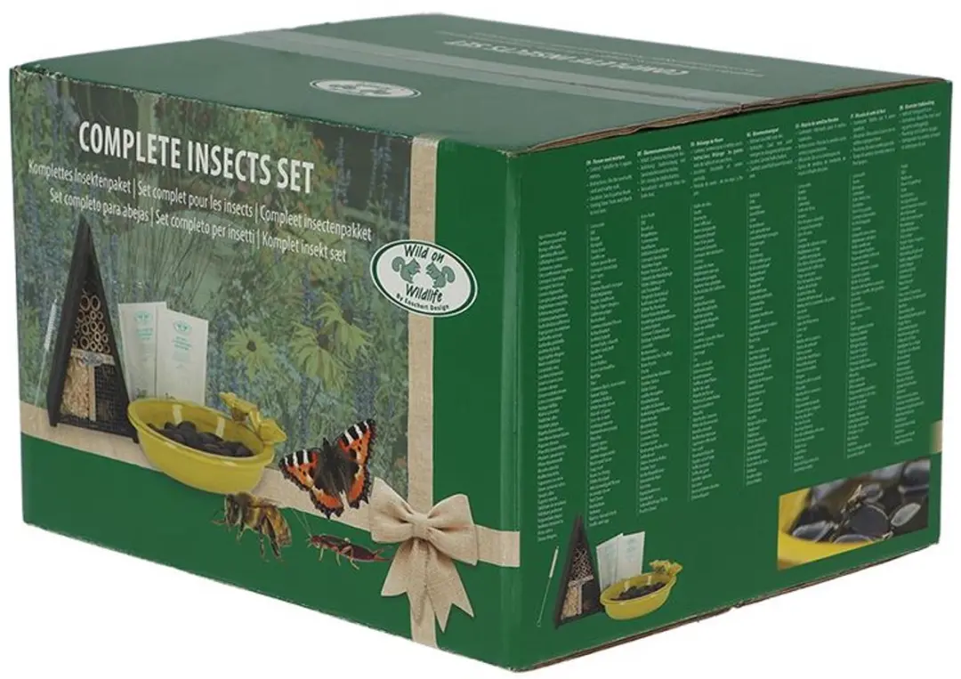 Esschert Design Compleet Insektenpakket - Geel/Zwart