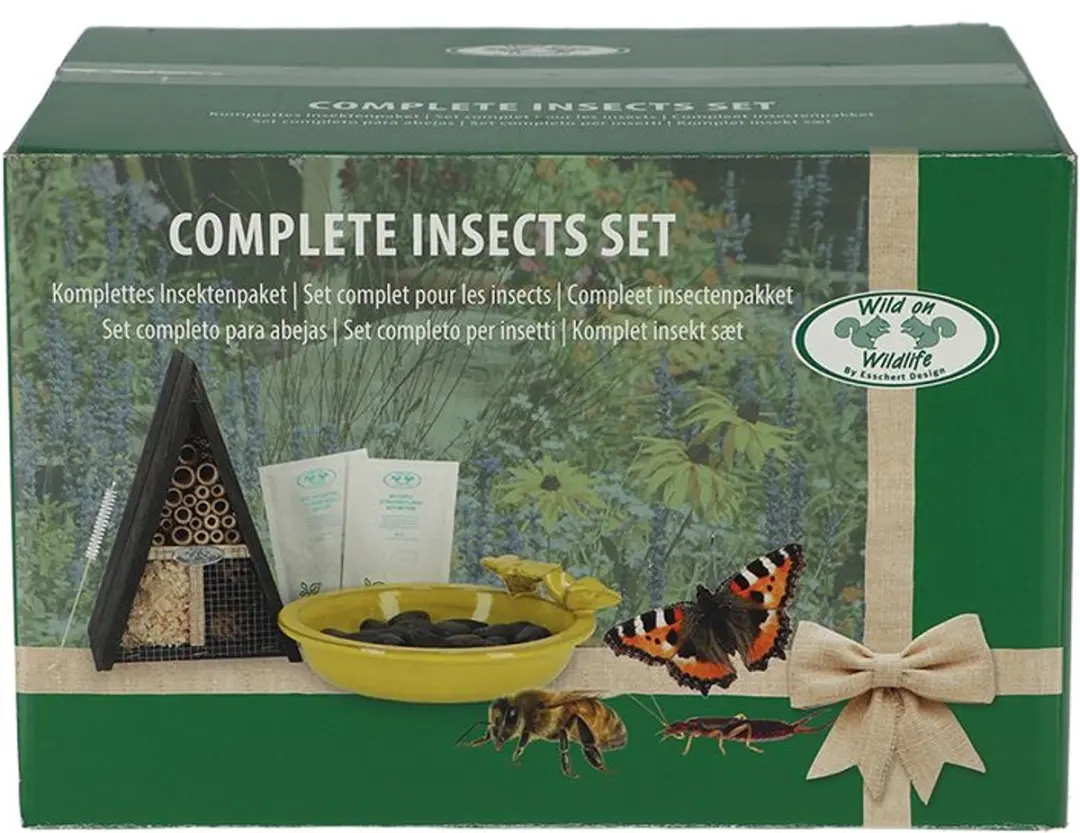 Esschert Design Compleet Insektenpakket - Geel/Zwart
