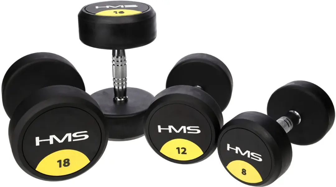 HMS HG PRO 20 Rubberen Halter 20kg - Zwart