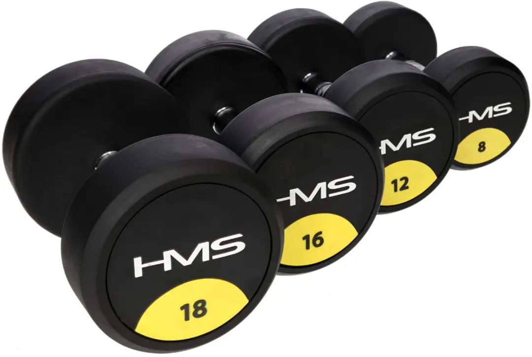 HMS HG PRO 20 Rubberen Halter 20kg - Zwart