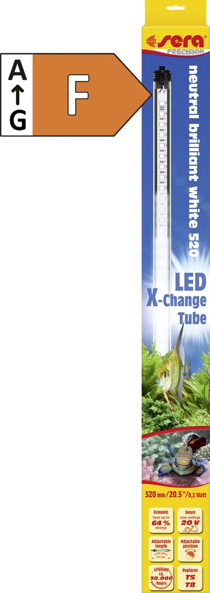 Sera LED X-Change Tube Neutral Brilliant White 520mm