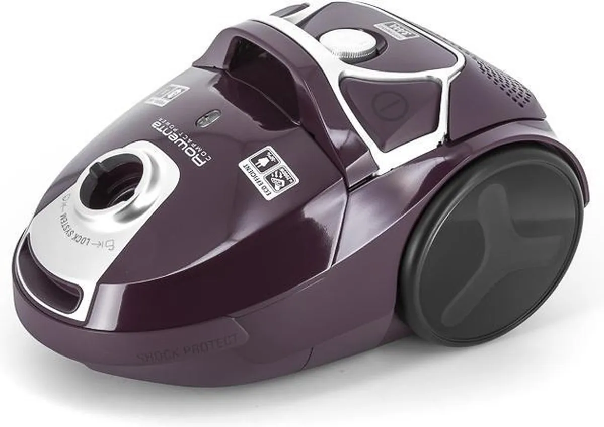 Rowenta Compact Power RO3969 Stofzuiger - 750W - 3L - Paars - afbeelding 2 van 6