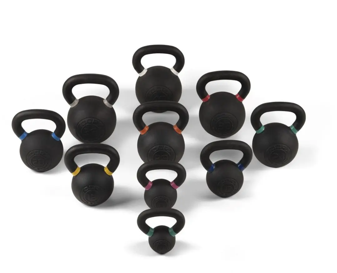 Toorx Kettlebell 20kg - Gietijzer - Mat Zwart