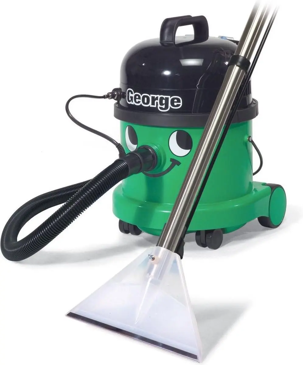Numatic George GVE370-2 Stofzuiger - 1060W - 15L - Zwart/Groen