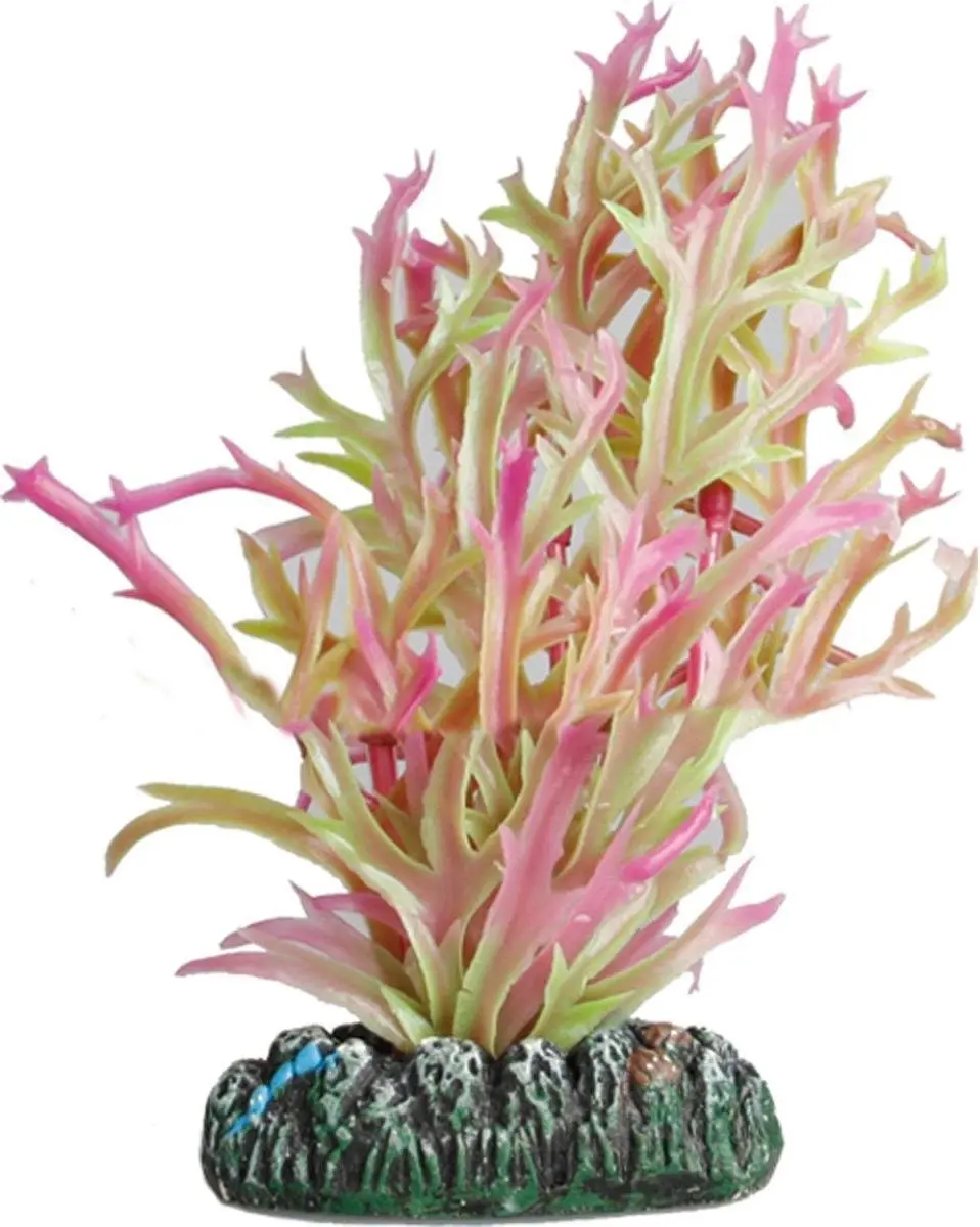 Flamingo Guyana Plastic Aquariumplant - 11x6x13cm