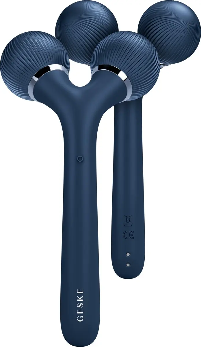 GESKE SmartAppGuided Sonic Facial & Body Roller GK000041MN01 - Midnight