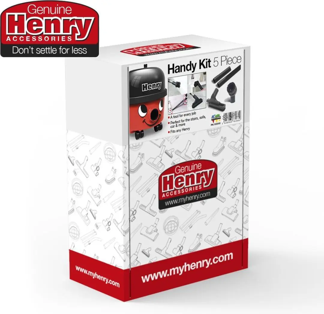 Numatic KIT-A4 B Verpakte Kit - 5-delig - Zwart