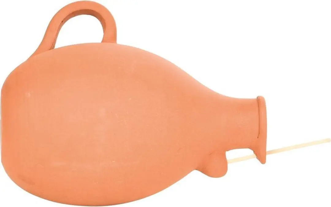 Esschert Design Vogelpot Mezen/Mussen Hangend - 23x14x17cm - Bruin