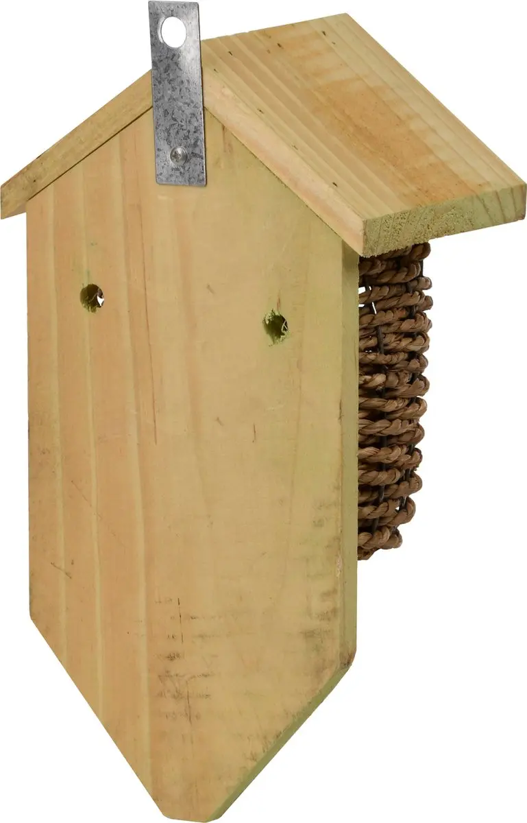 Esschert Design Nestbuidel Zeegras Vogelhuisje - 15,3x11x26,3cm