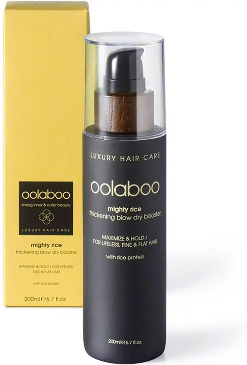 Oolaboo Mighty Rice Thickening Blow Dry Booster 200ml
