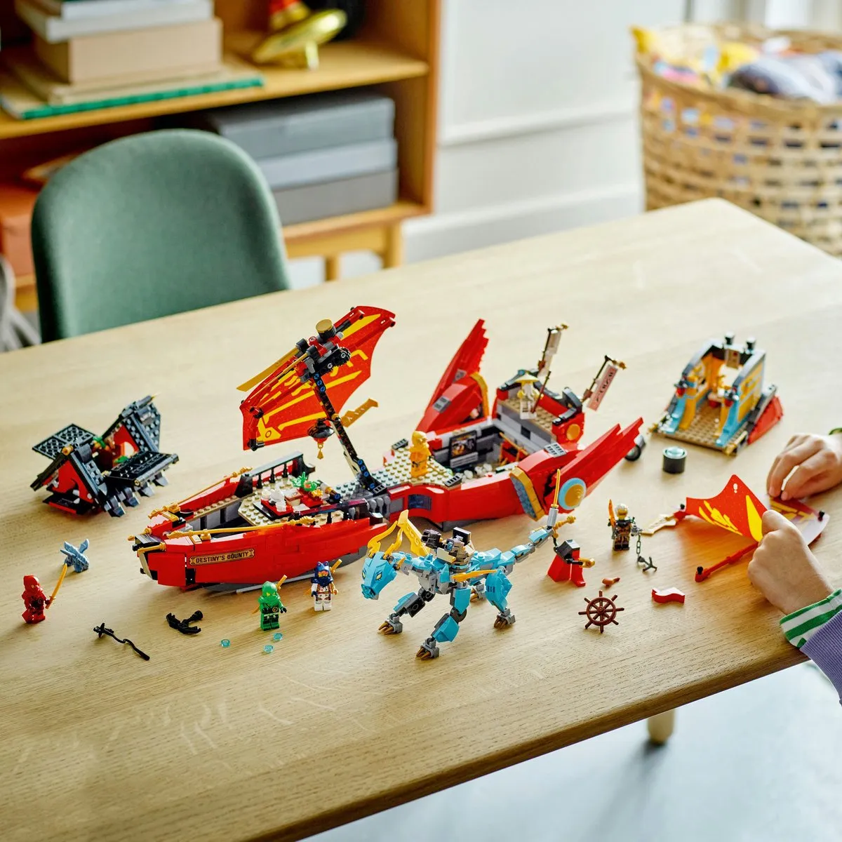 LEGO Ninjago Destiny's Bounty 71797 - 1739 Stukken - Meerkleurig - afbeelding 6 van 6
