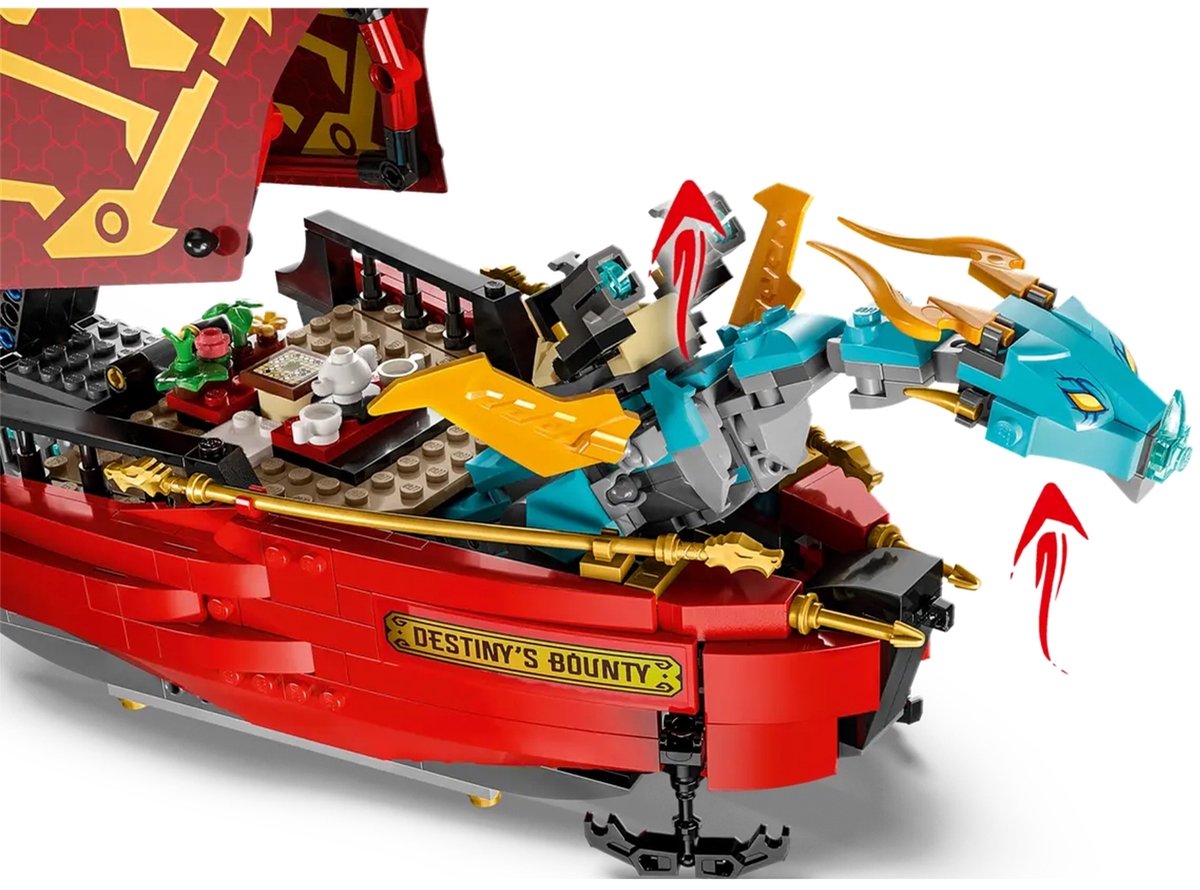 LEGO NINJAGO Destiny's Bounty – Race Tegen de Klok Set - 71797