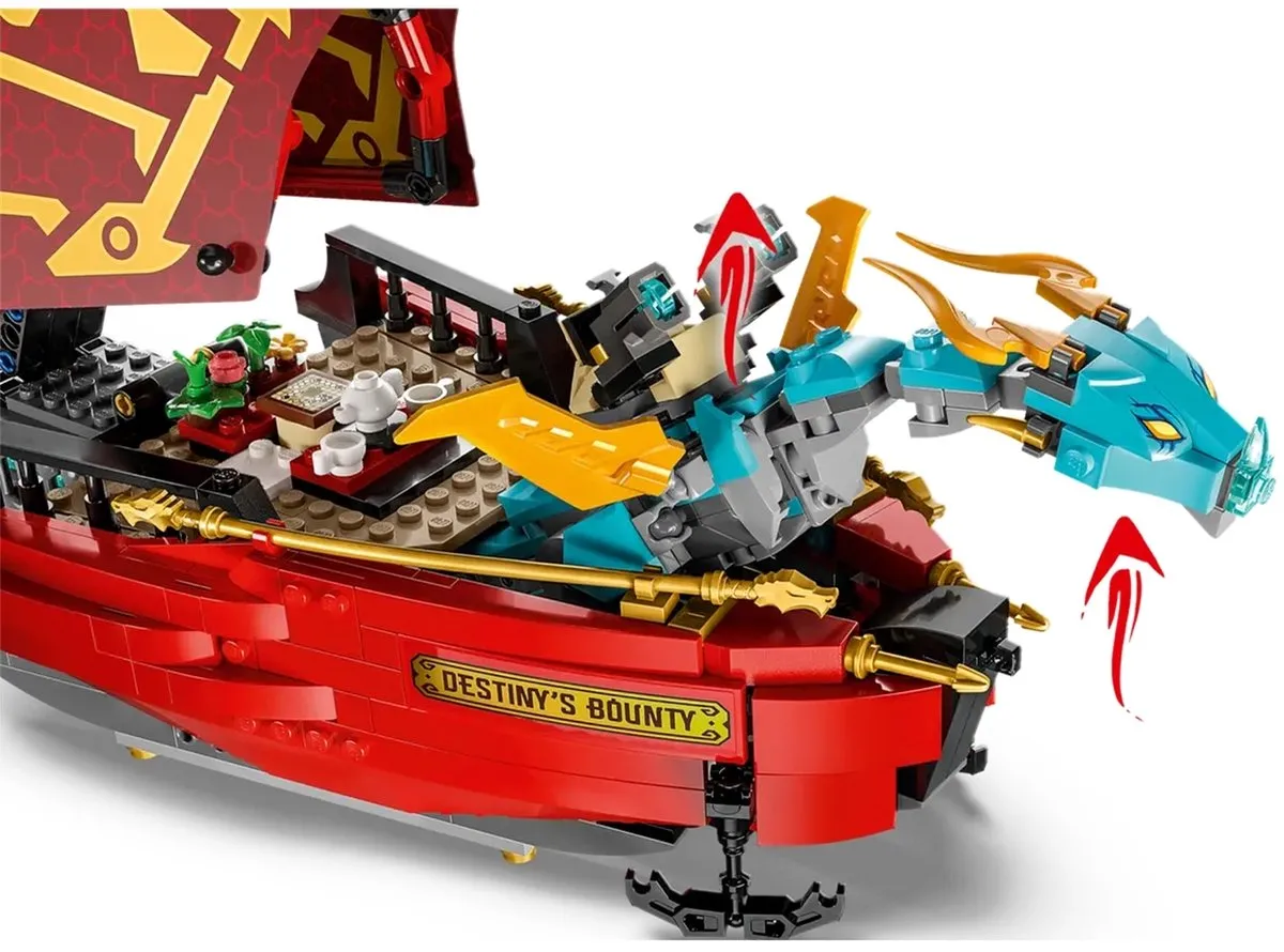 LEGO Ninjago Destiny's Bounty 71797 - 1739 Stukken - Meerkleurig