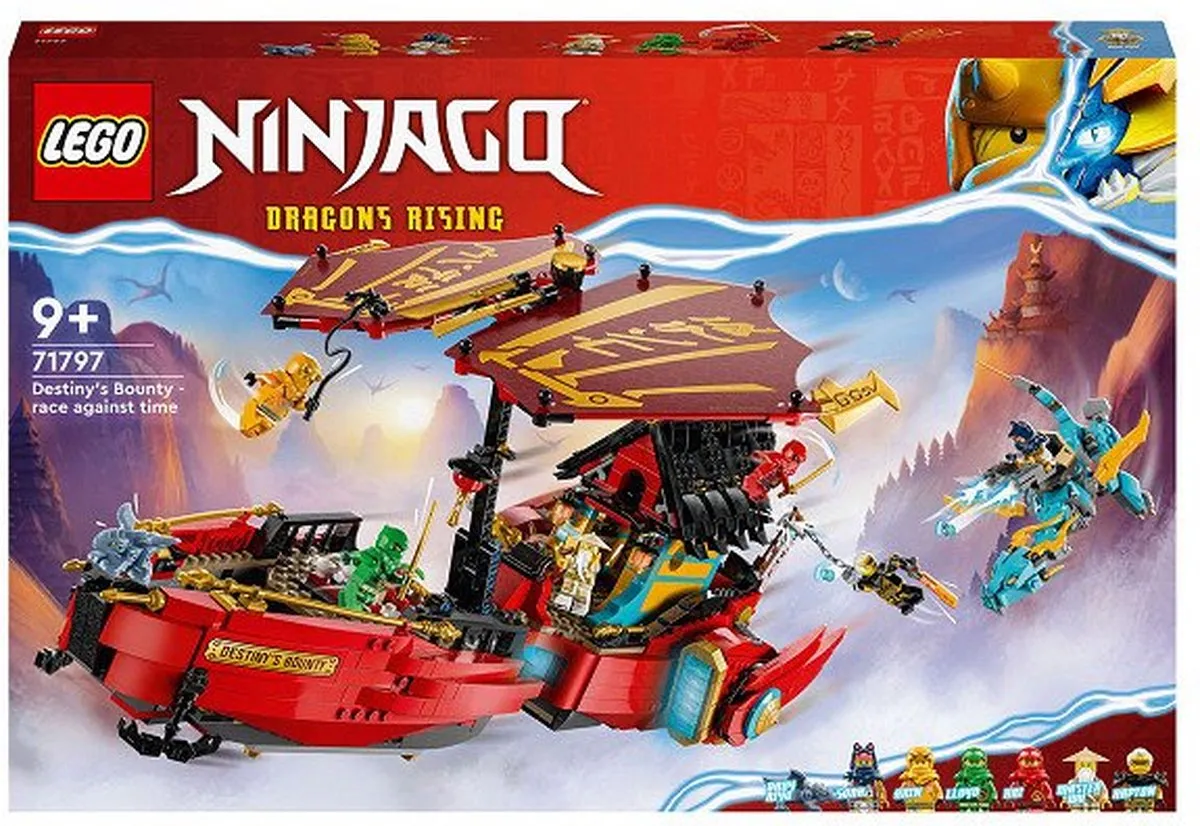 LEGO Ninjago Destiny's Bounty 71797 - 1739 Stukken - Meerkleurig