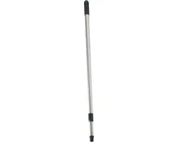 Comair Salon Aluminium Bezemsteel Telescoop - Zwart