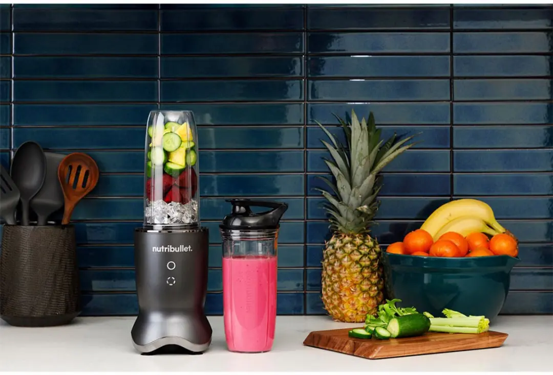 NutriBullet NB1206DGCC Blender 1200W - 0,9L - Zwart/Transparant