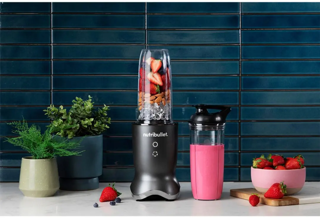 NutriBullet NB1206DGCC Blender 1200W - 0,9L - Zwart/Transparant