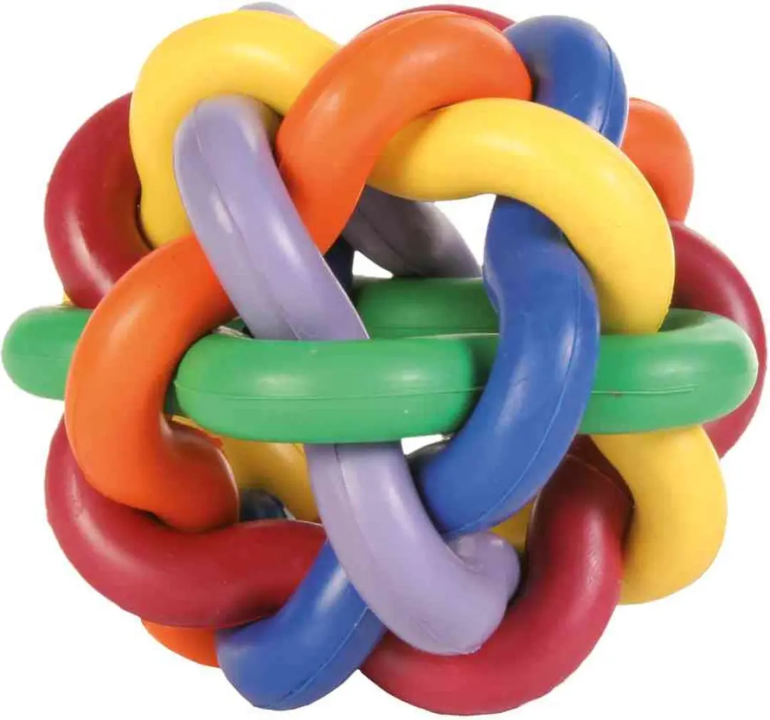 Trixie Knoopbal Natuurrubber 7cm - Assorti