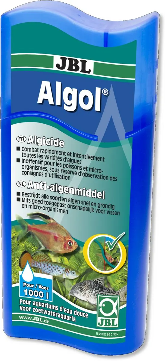 JBL Algol Ontkalker 250ml - Blauw
