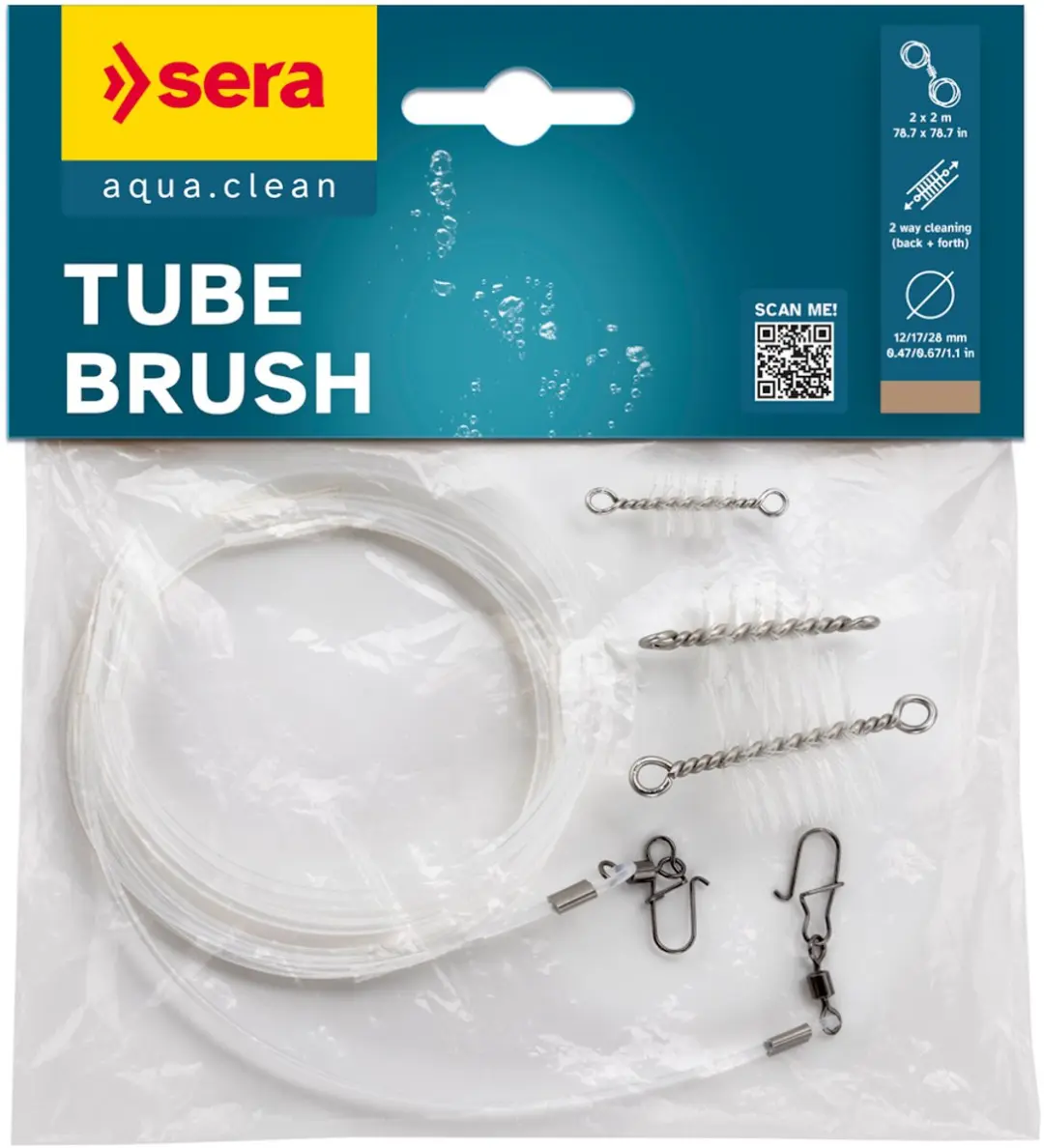 Sera Tube Brush Transparant