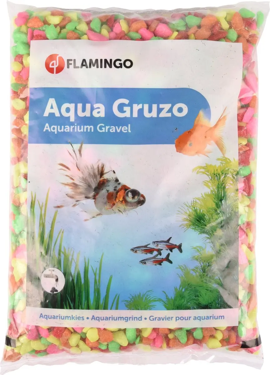 Flamingo Grind Neon - Rainbow Mix 1 kg - afbeelding 6 van 6