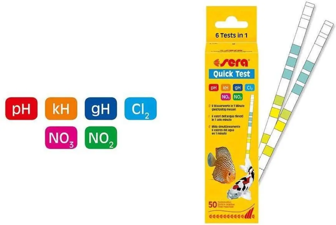 Sera Quick Testset Watertest 50 Stuks