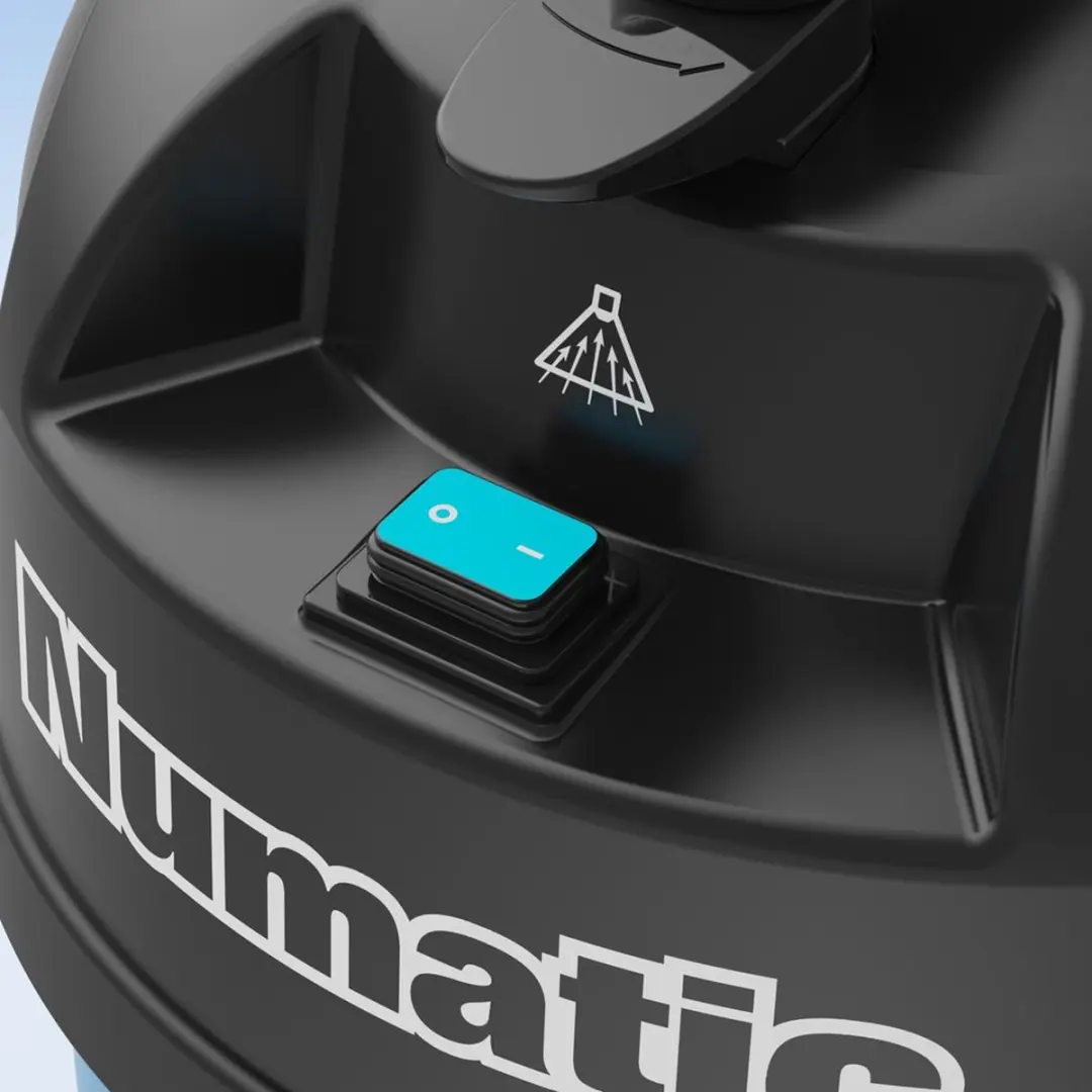 Numatic WV380 Waterzuiger - 9L Nat / 15L Droog - Blauw/Zwart