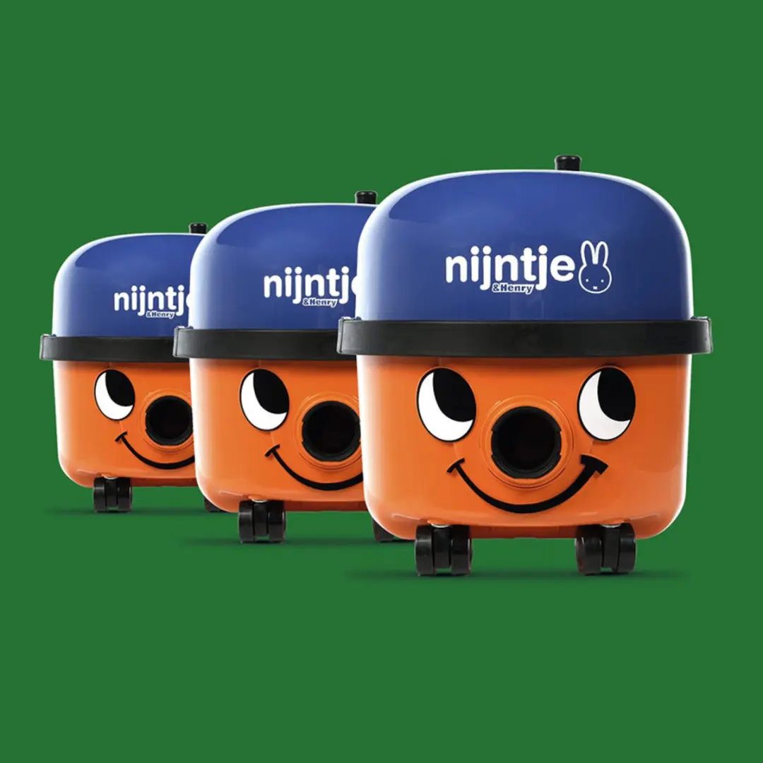 Numatic Nijntje x Henry HVR160-11 Stofzuiger - 620W - Oranje/Blauw